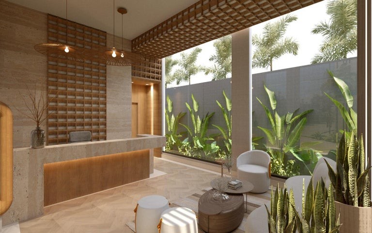 apartamentos - Proyecto en venta Punta Cana #24-1297 dos dormitorios, 2.5 baños, balcón, piscin 3