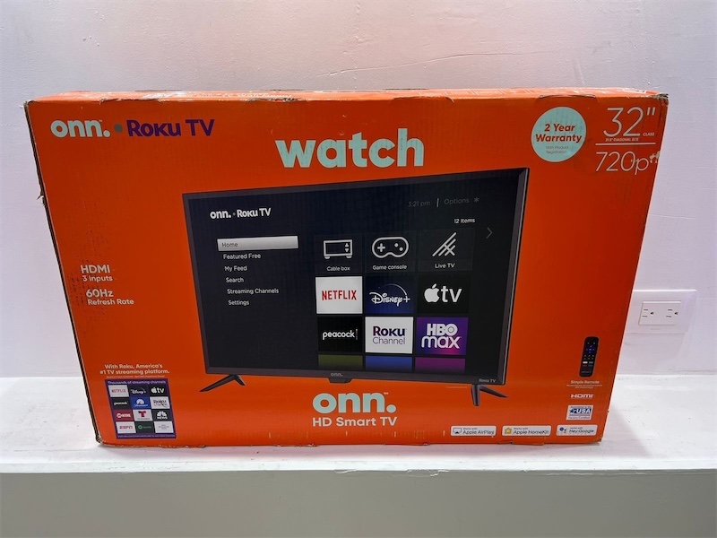 celulares y tabletas - SMART ONN ROKU TV 32 PULGADAS NUEVAS 0KM SELLADAS.