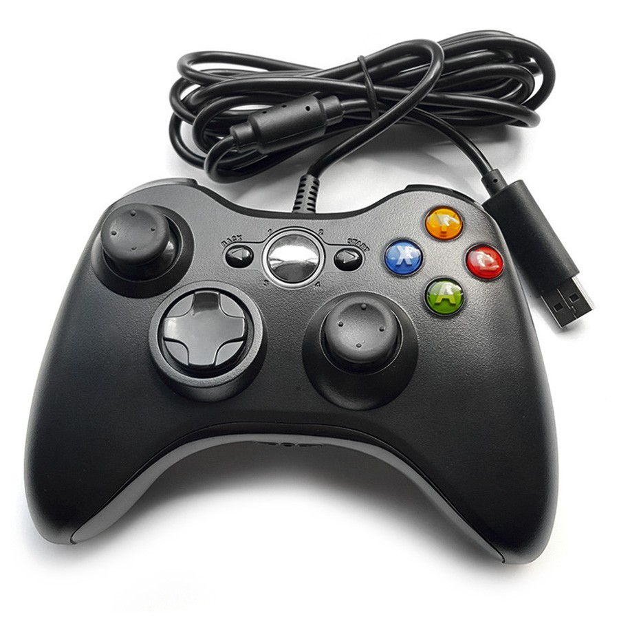 consolas y videojuegos - Control con alambre para XBOX 360 2.5 METROS 1