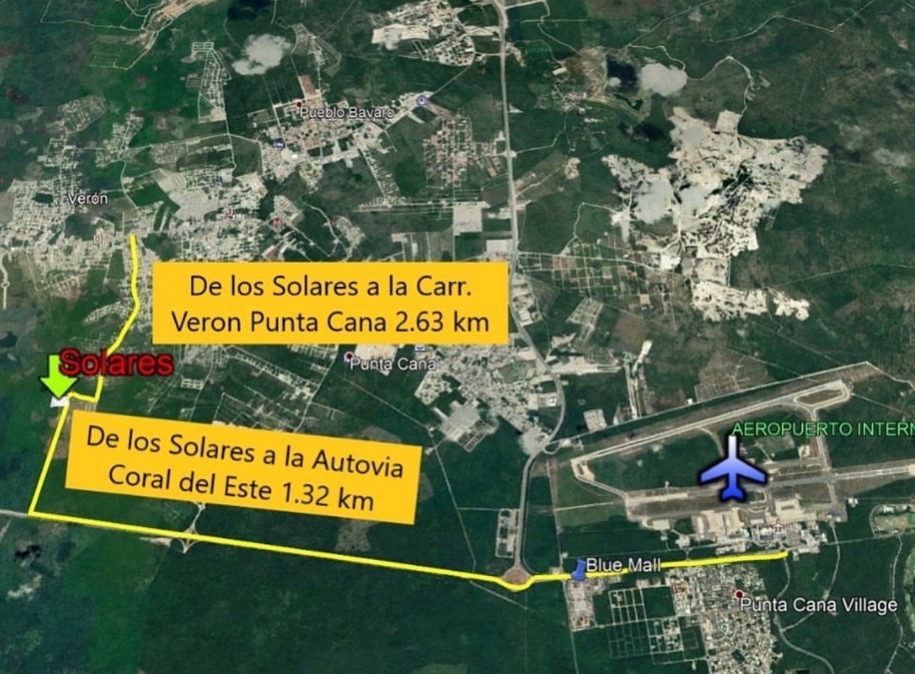 solares y terrenos - Se vende solar en varón punta cana  4