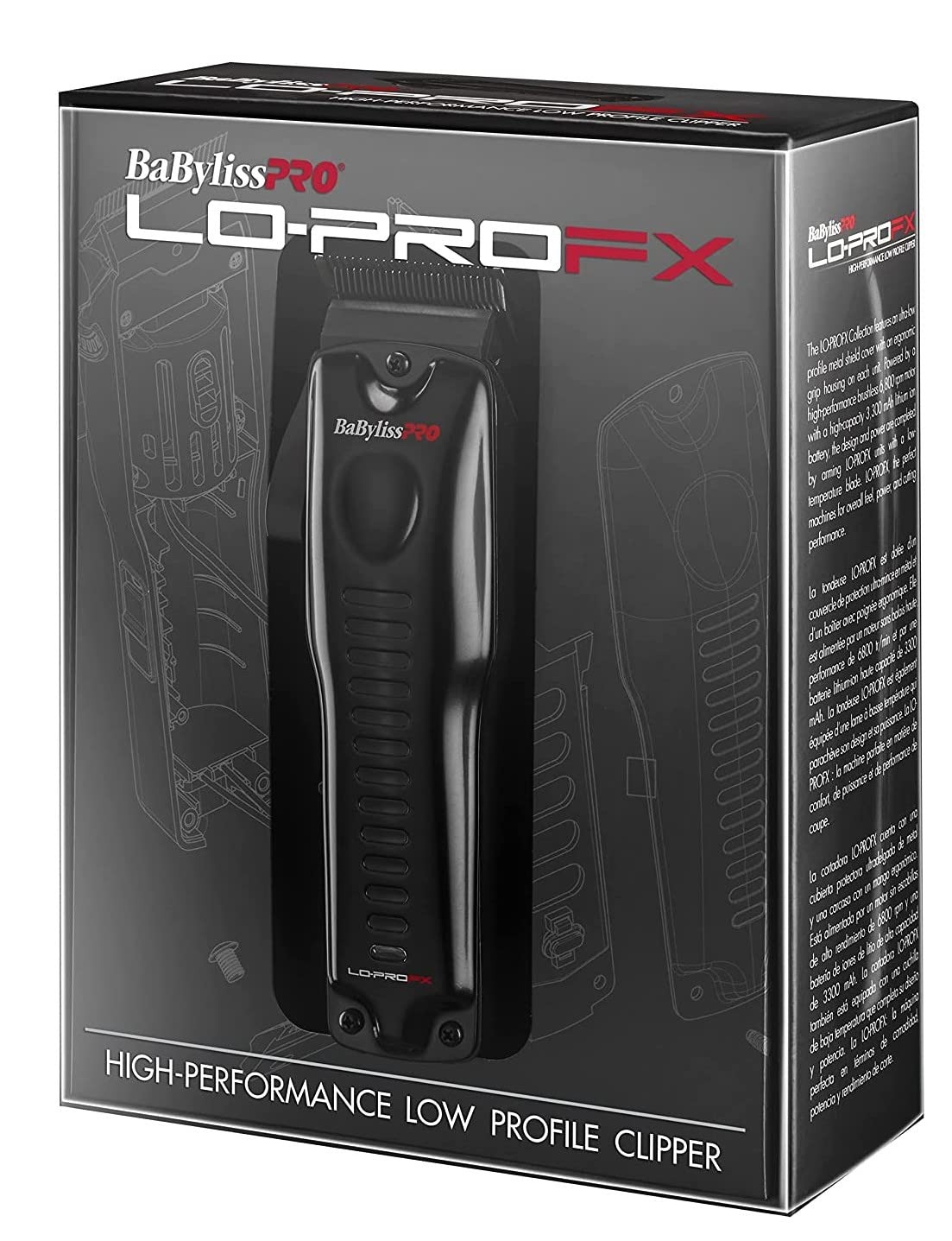 salud y belleza - BABYLISS PRO LO-PRO FX CLIPPER  4