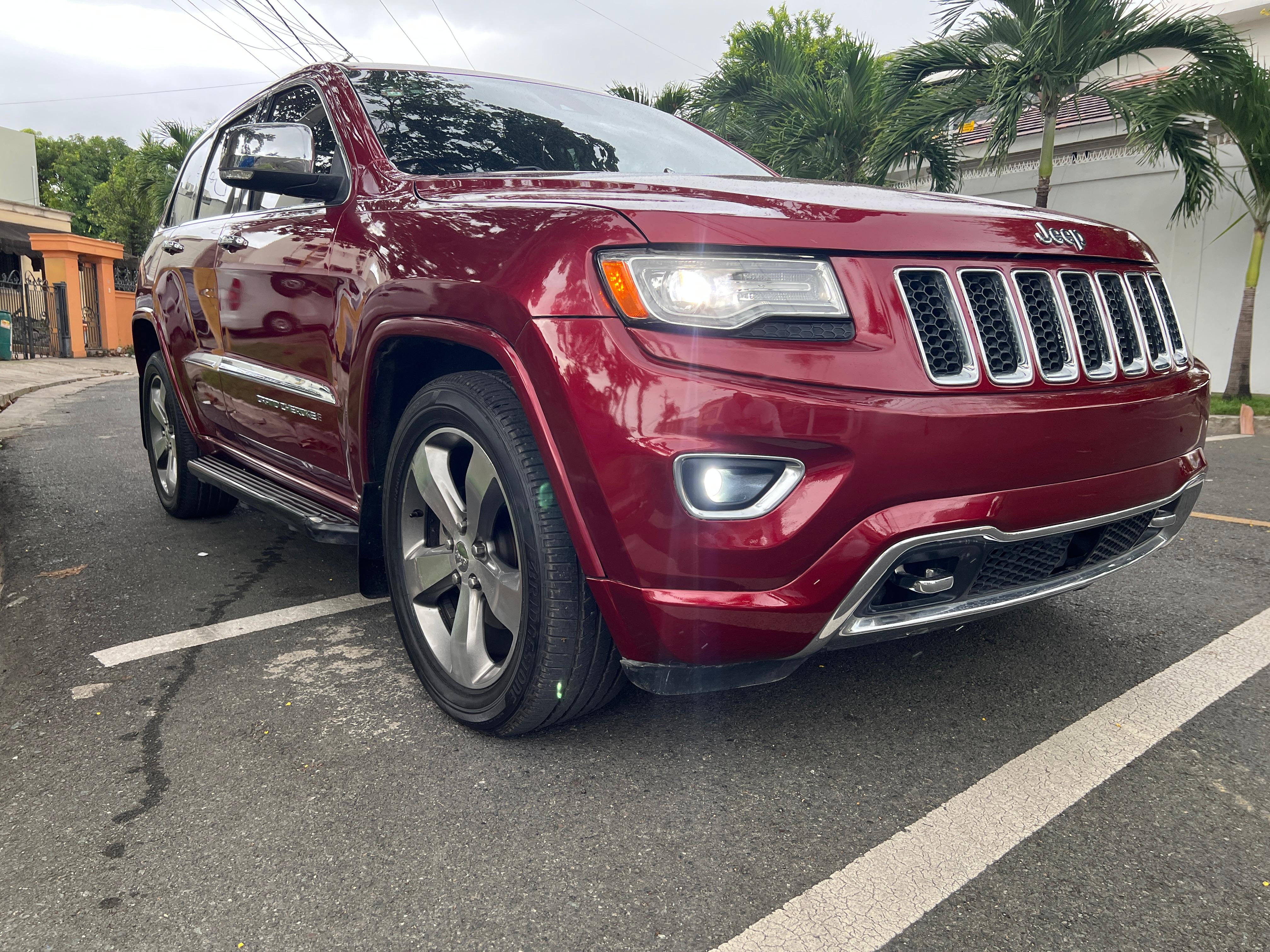 jeepetas y camionetas - Jeep Gran cherokee overland 2014  4