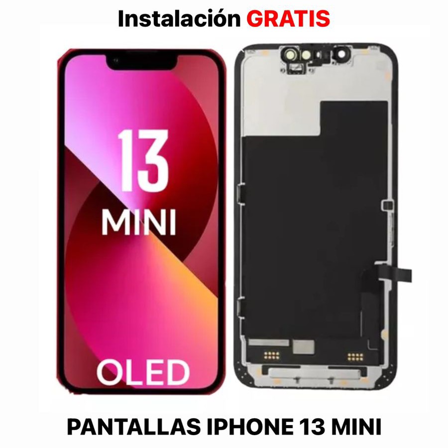 celulares y tabletas - Pantalla de iPhone 13 mini