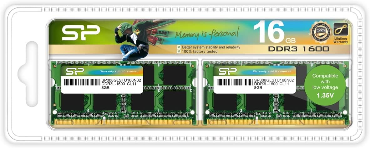 computadoras y laptops - Memoria DDR3L 1 x 8GB para laptop, Mac, Imac ,nueva