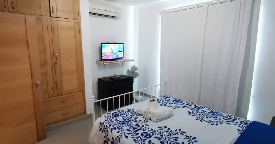 apartamentos - Rento estudio amueblado 4to nivel atra de la unión médica de santiago 1