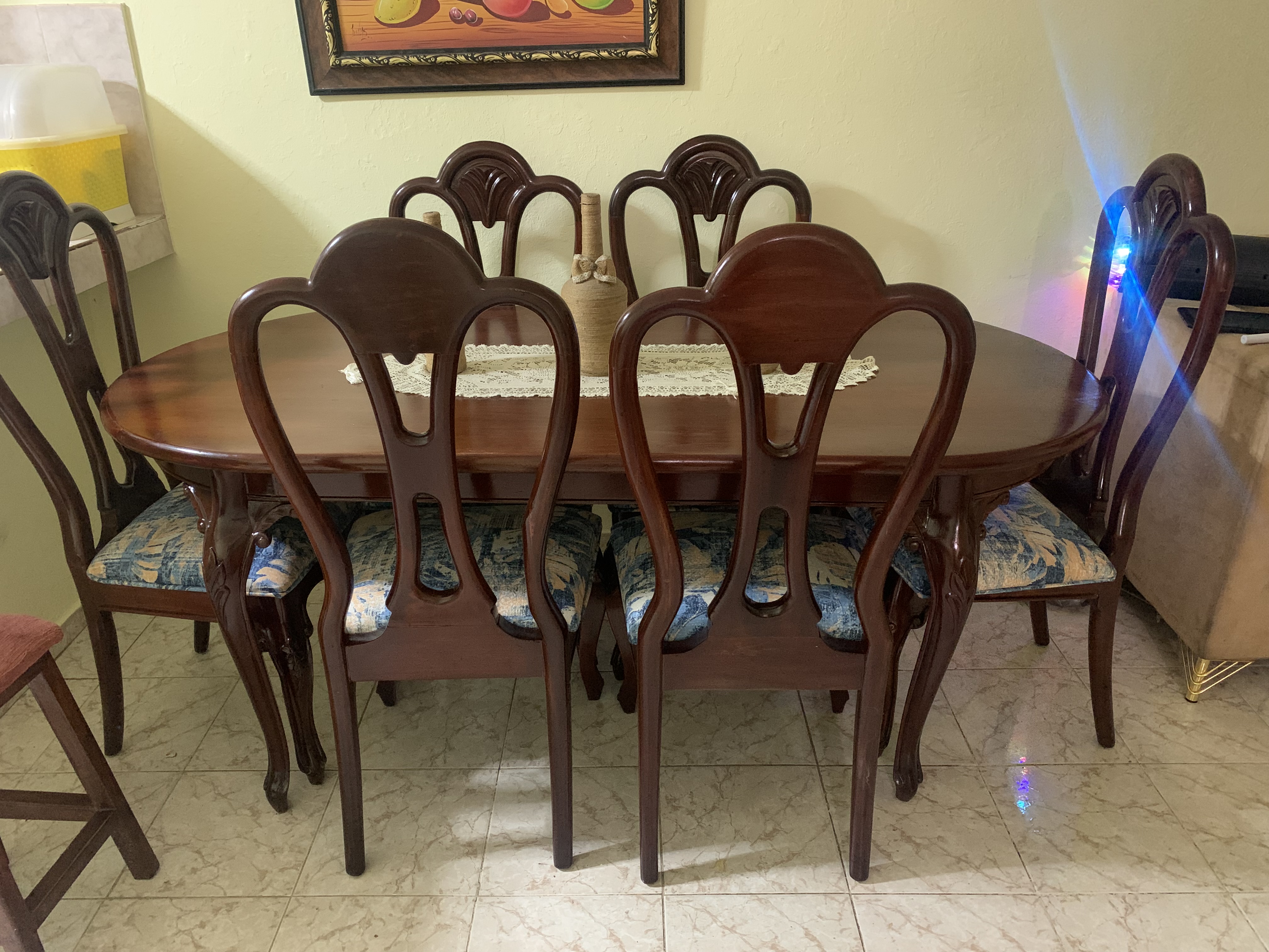 muebles y colchones - Comedor de Caoba 17500