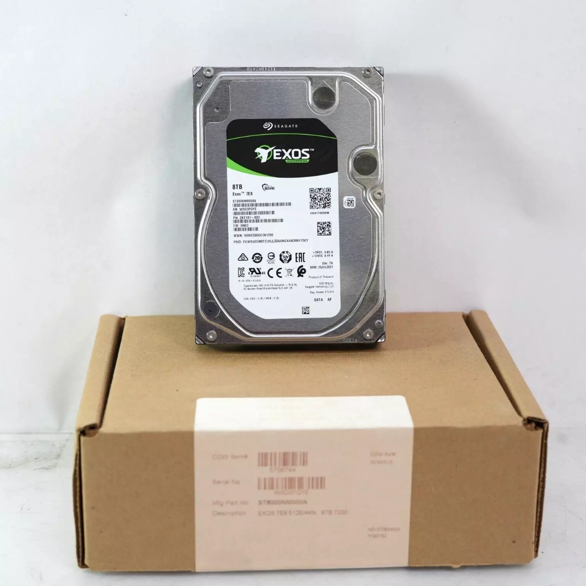 otros electronicos - SEAGATE EXOS 7E8 8TB ENTERPRISE 3.5" HDD