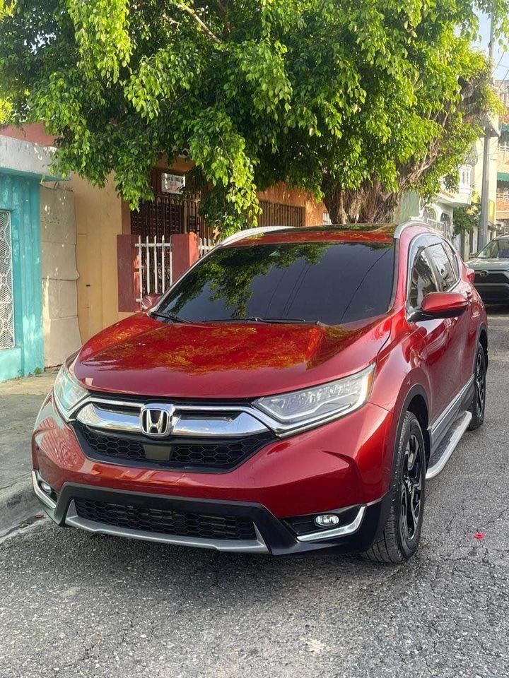 jeepetas y camionetas - honda crv roja  3