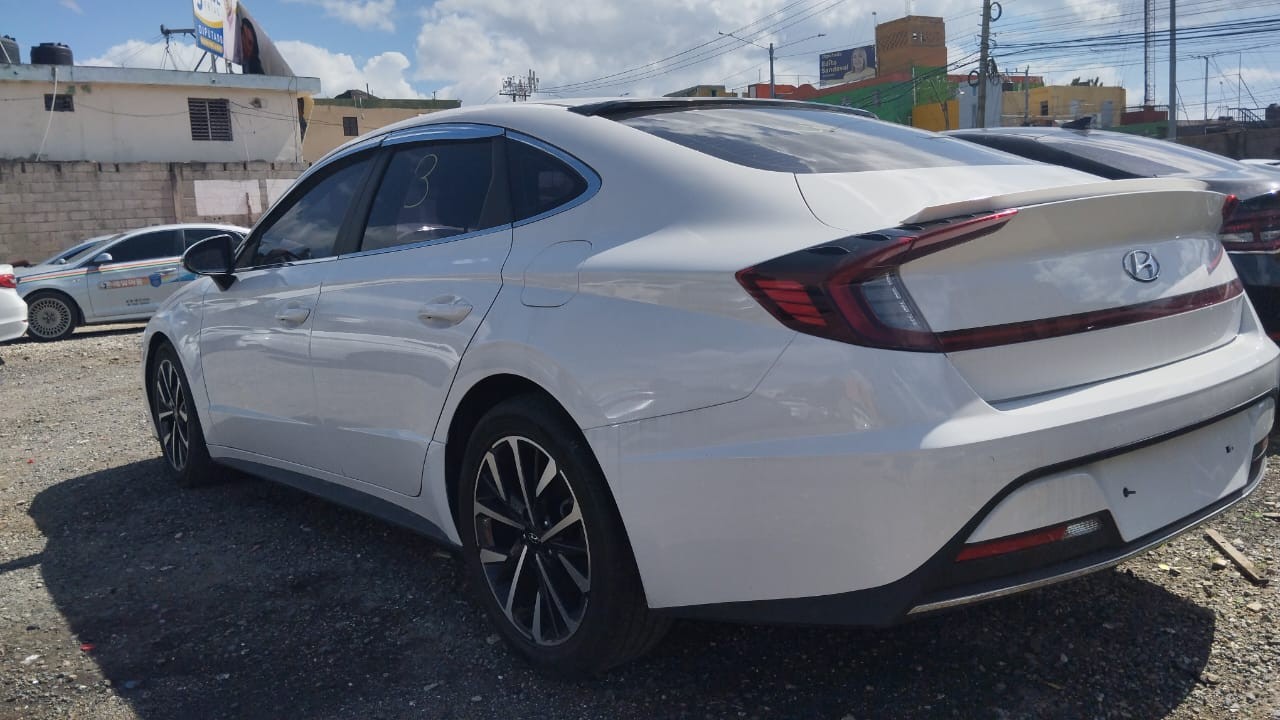 carros - HYUNDAI SONATA DN8 CAJA NUEVA 2020 BLANCO 2