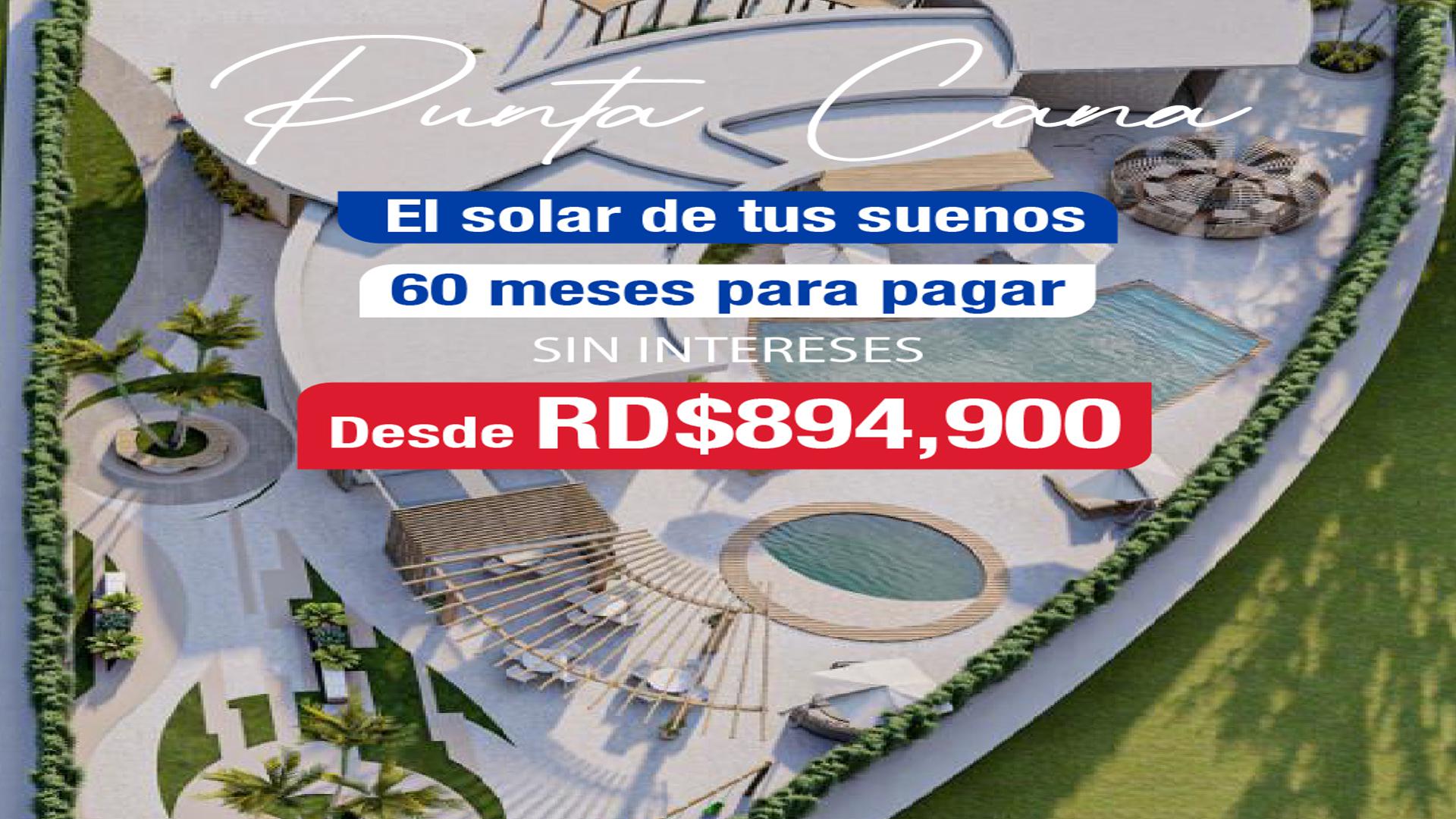 solares y terrenos - VENTA DE SOLARES EN PUNTA CANA REPUBLICA DOMINICANA