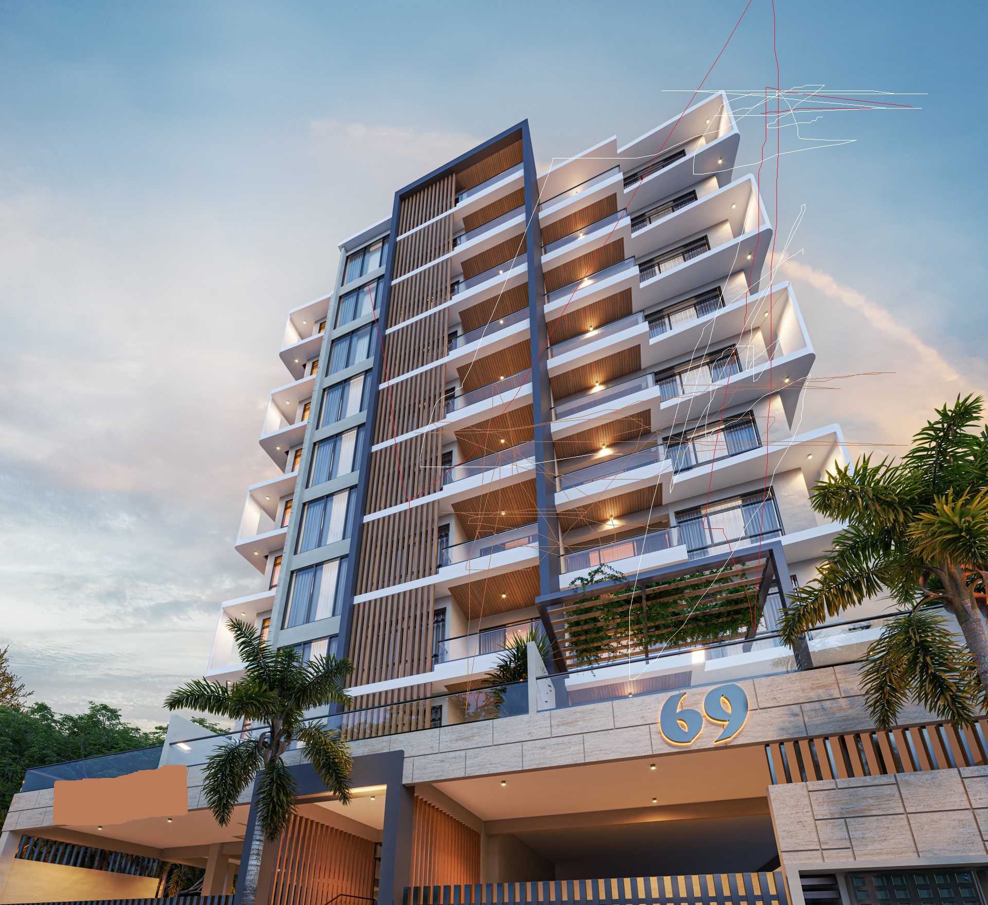 apartamentos - Mirador norte Elegante proyecto de apartamentos  0