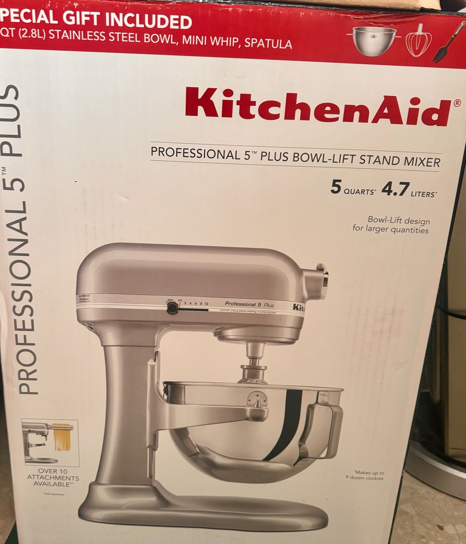 cocina - Batidora  profesional 5 KitchenAid
Nueva en su caja