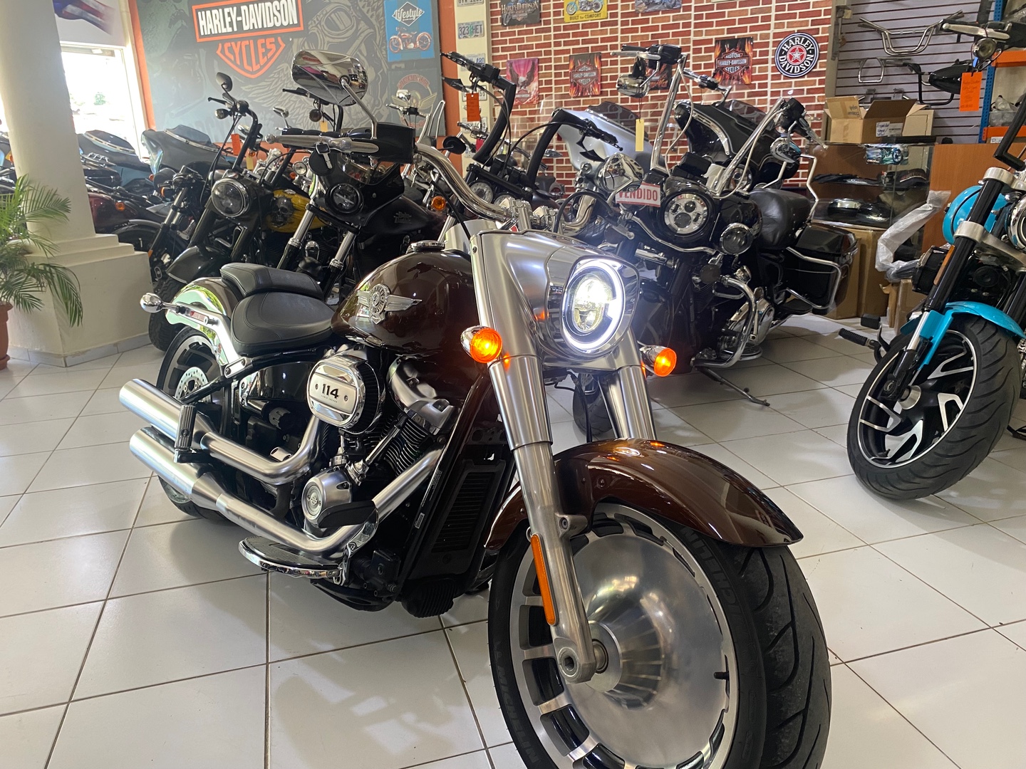 motores y pasolas - Harley Davidson Fat Boy 114 año 2019