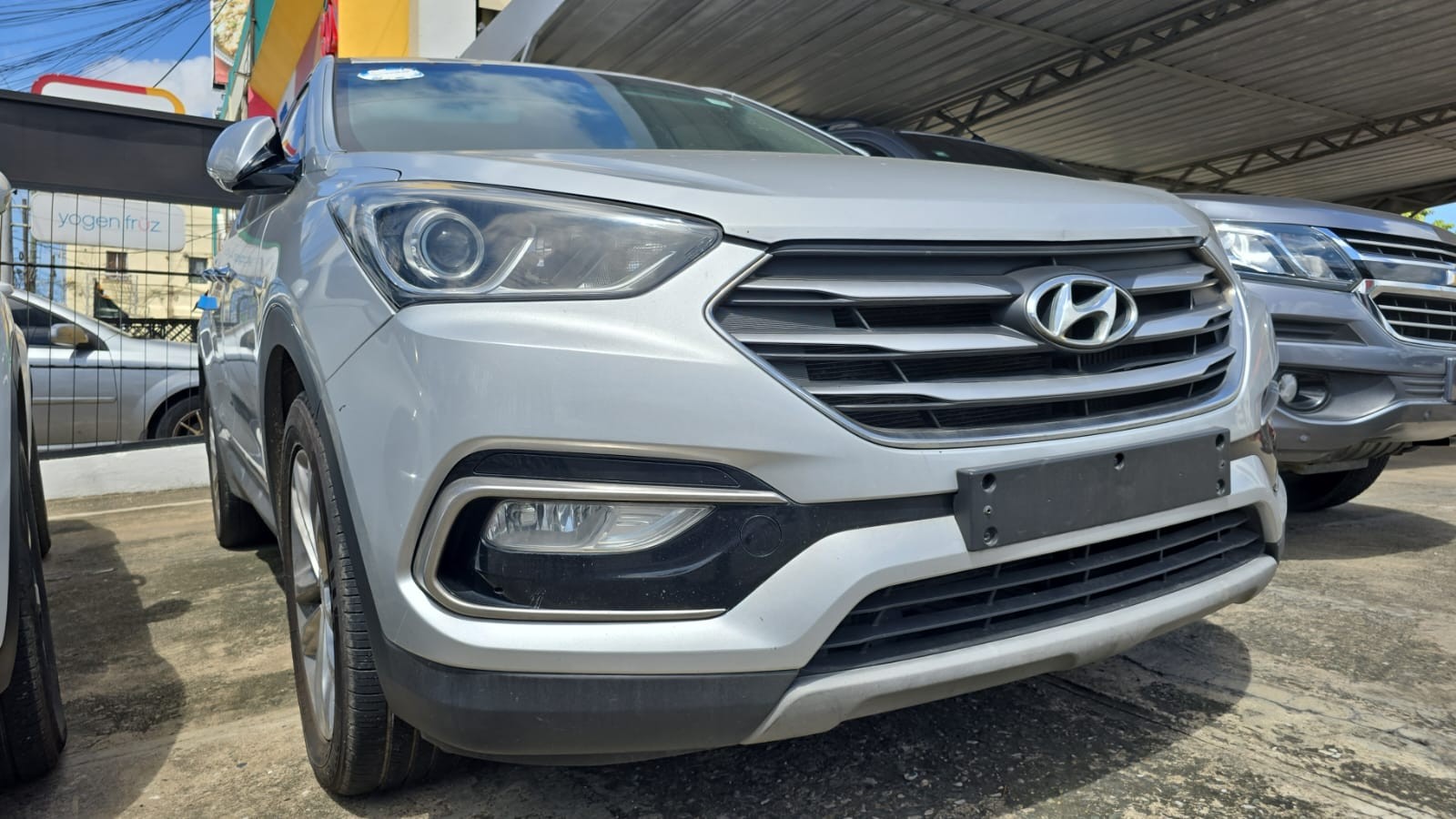 jeepetas y camionetas - Hyundai Santa Fe 2018 GrisDesde: RD$1,070,100.00