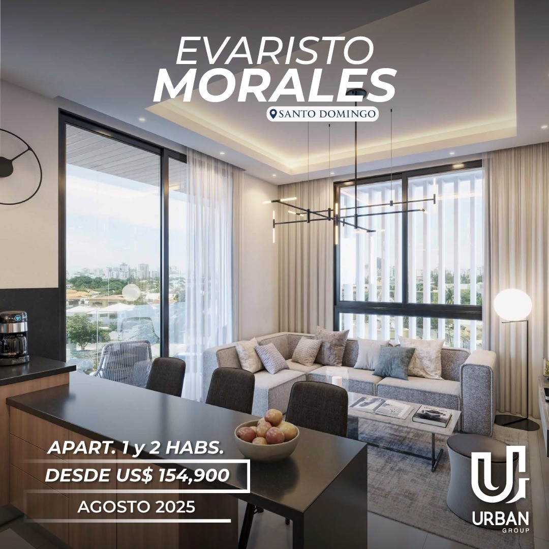 apartamentos - Apartamentos de 1 Habitación + Estudio & desde US$154,900 en Evaristo Morales 4