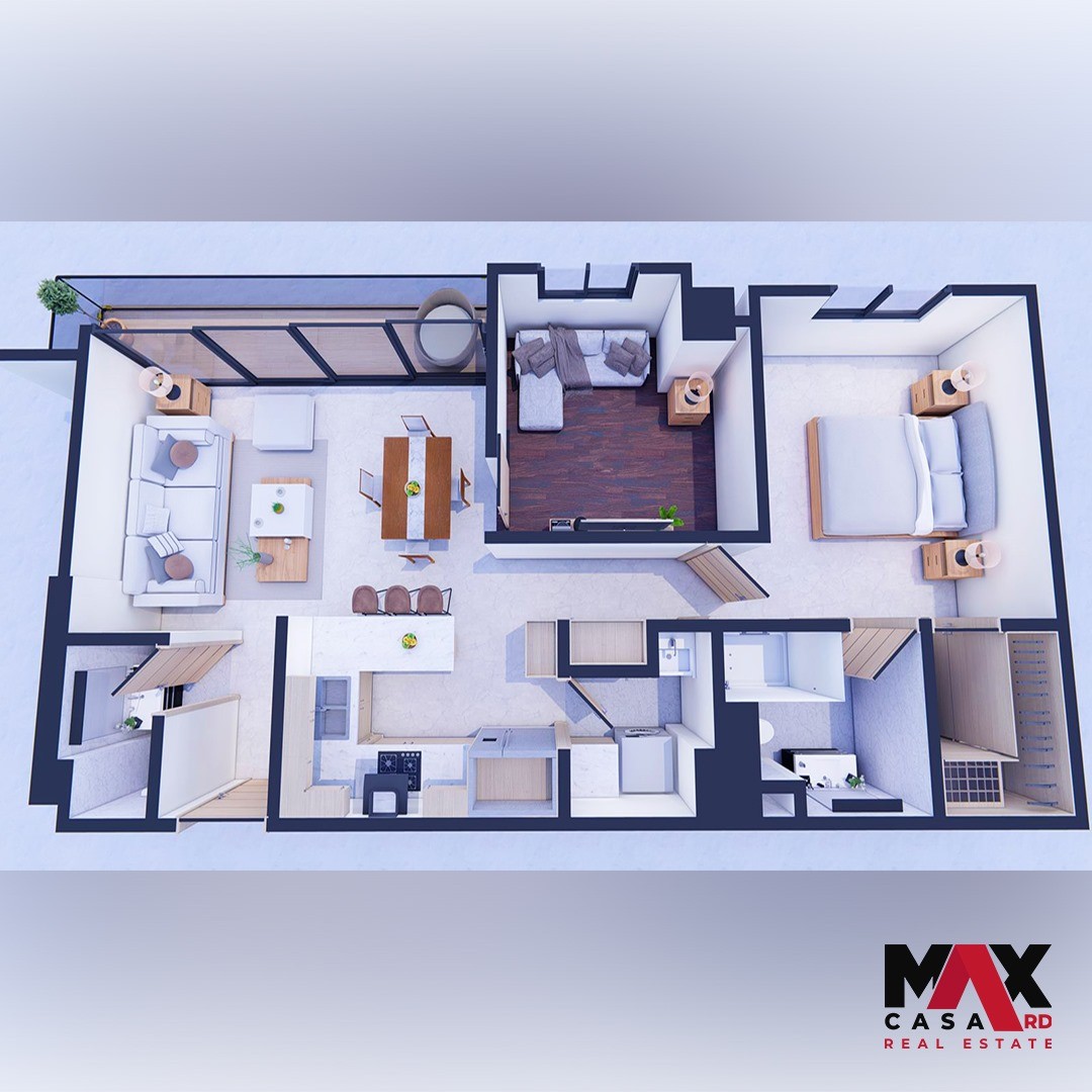 apartamentos - PROYECTO DE APARTAMENTOS EN VENTA, UBICADO EN EL DISTRITO NACIONAL 
 9