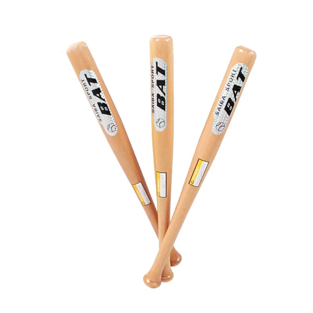 juguetes - BATE DE BEISBOL MADERA PARA NIÑOS BASEBALL SAIBA SPORT BAT 3