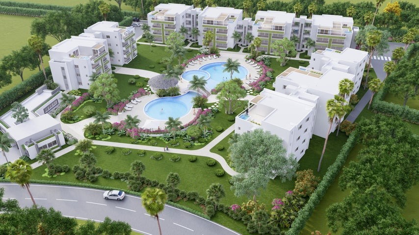 apartamentos - Proyecto en venta La Romana #23-228 un dormitorio, balcón, muelle propio, piscin 4