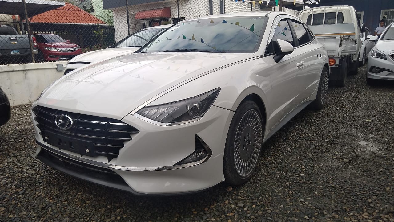 carros - HYUNDAI SONATA DN8 CAJA NUEVA 2020 BLANCO