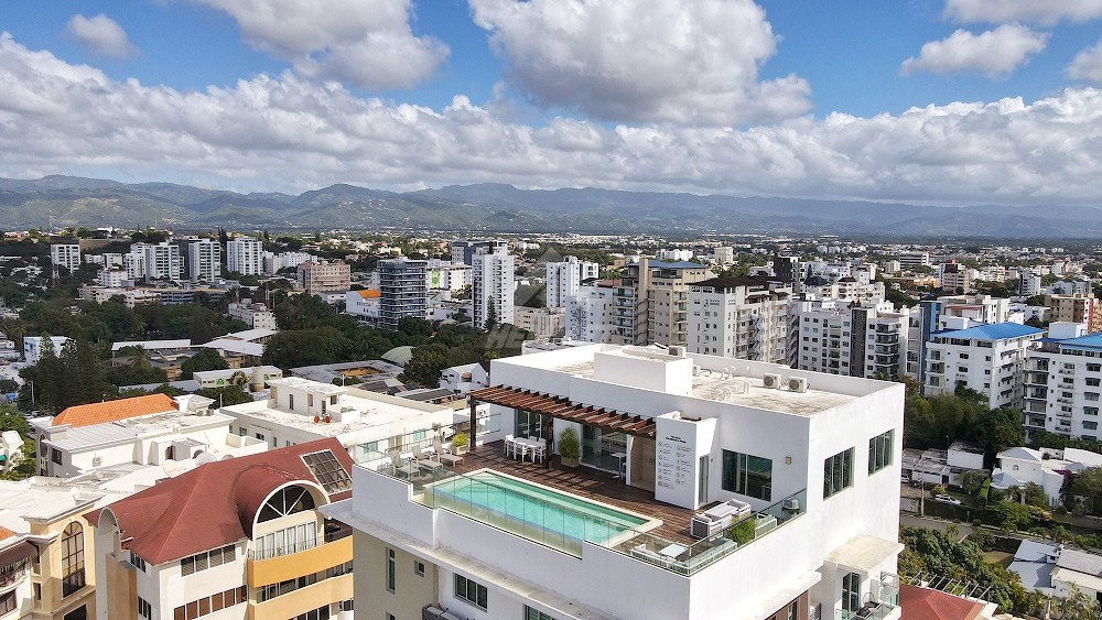 apartamentos - ESTUDIO AMUEBLADO CON PISCINA Y GYM LA ESMERALDA SANTIAGO SOHA II 2