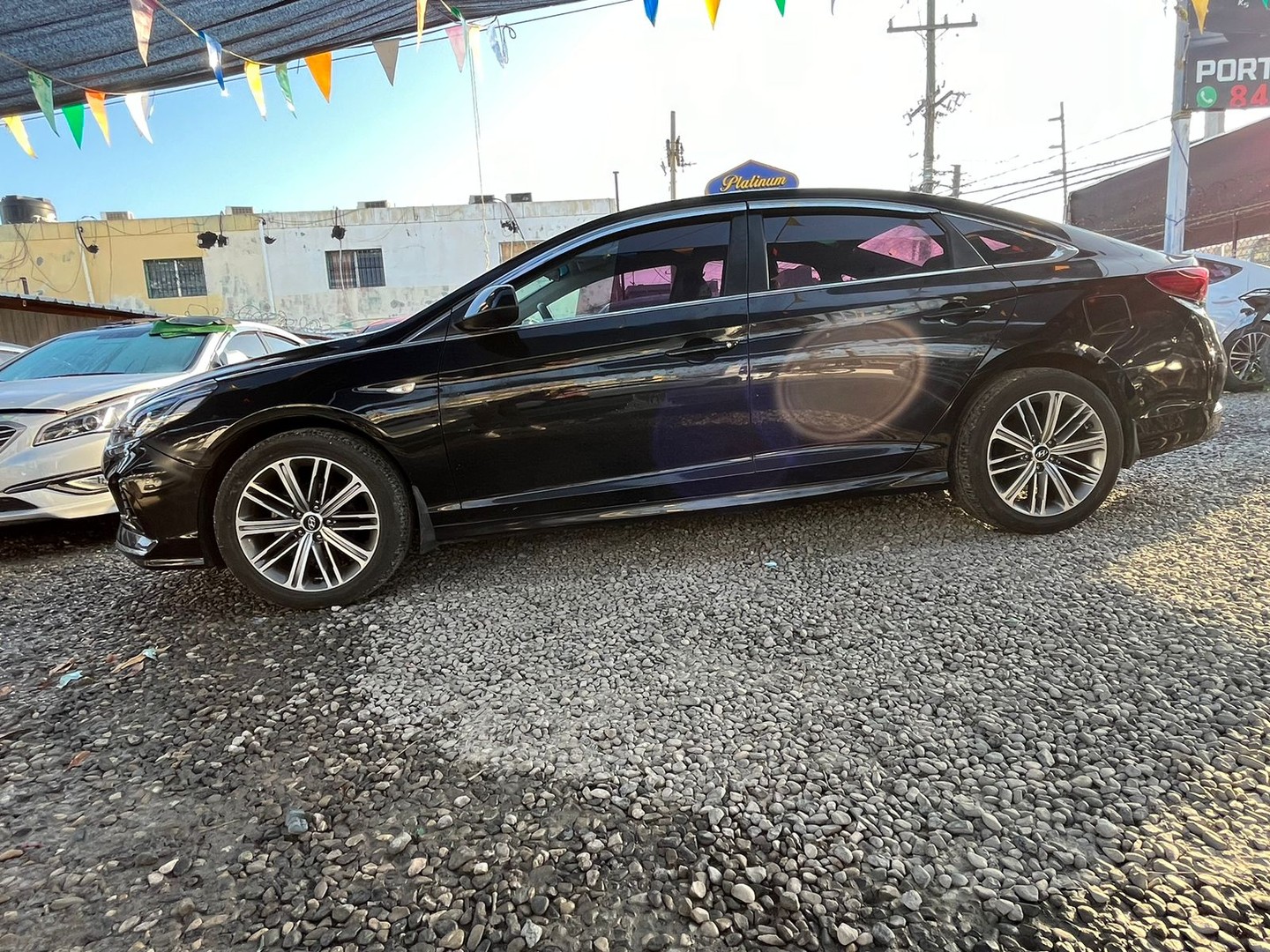 carros - HYUNDAI SONATA NEW RISE 2018 NEGRO 1