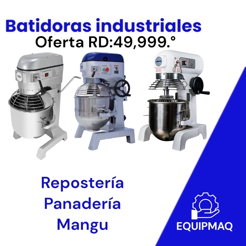 equipos profesionales - batidoras industriales 