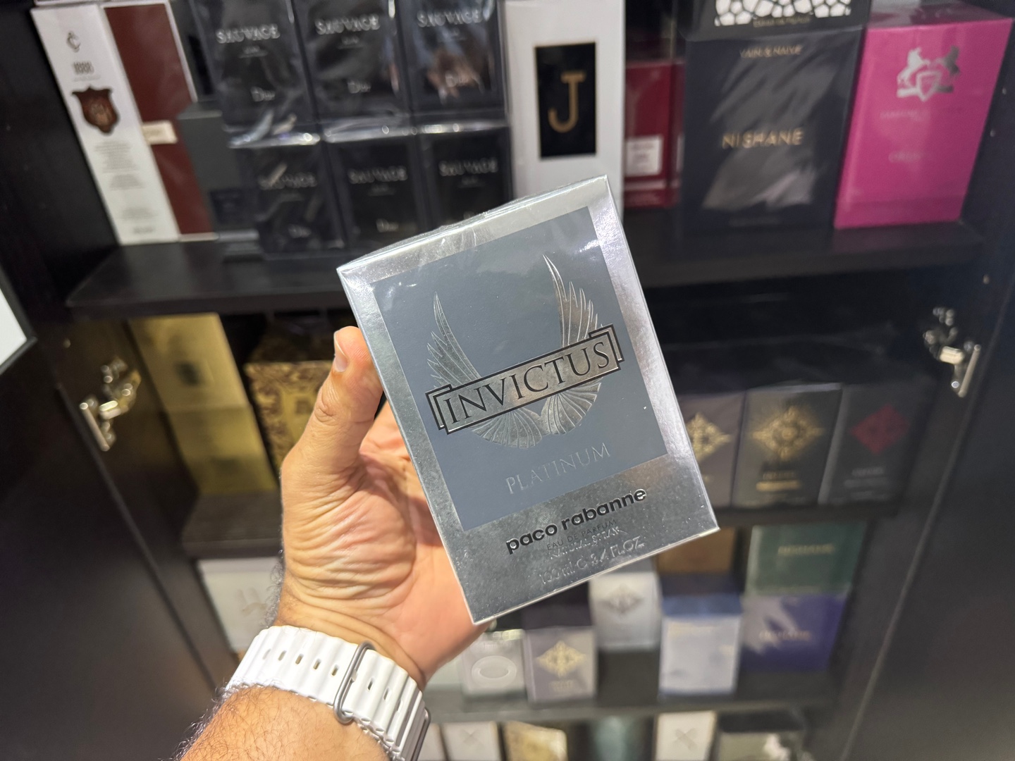 joyas, relojes y accesorios - Perfume Paco Rabanne Invictus Platinium EDP, Original, RD$ 6,000 NEG