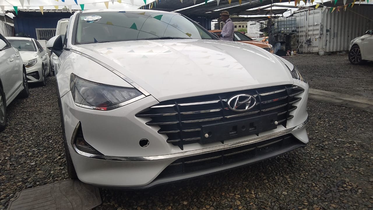 carros - HYUNDAI SONATA DN8 CAJA NUEVA 2020 BLANCO 1