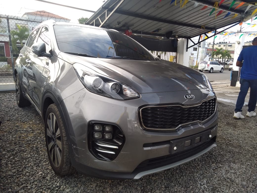 jeepetas y camionetas - KIA SPORTAGE 2018 GRIS