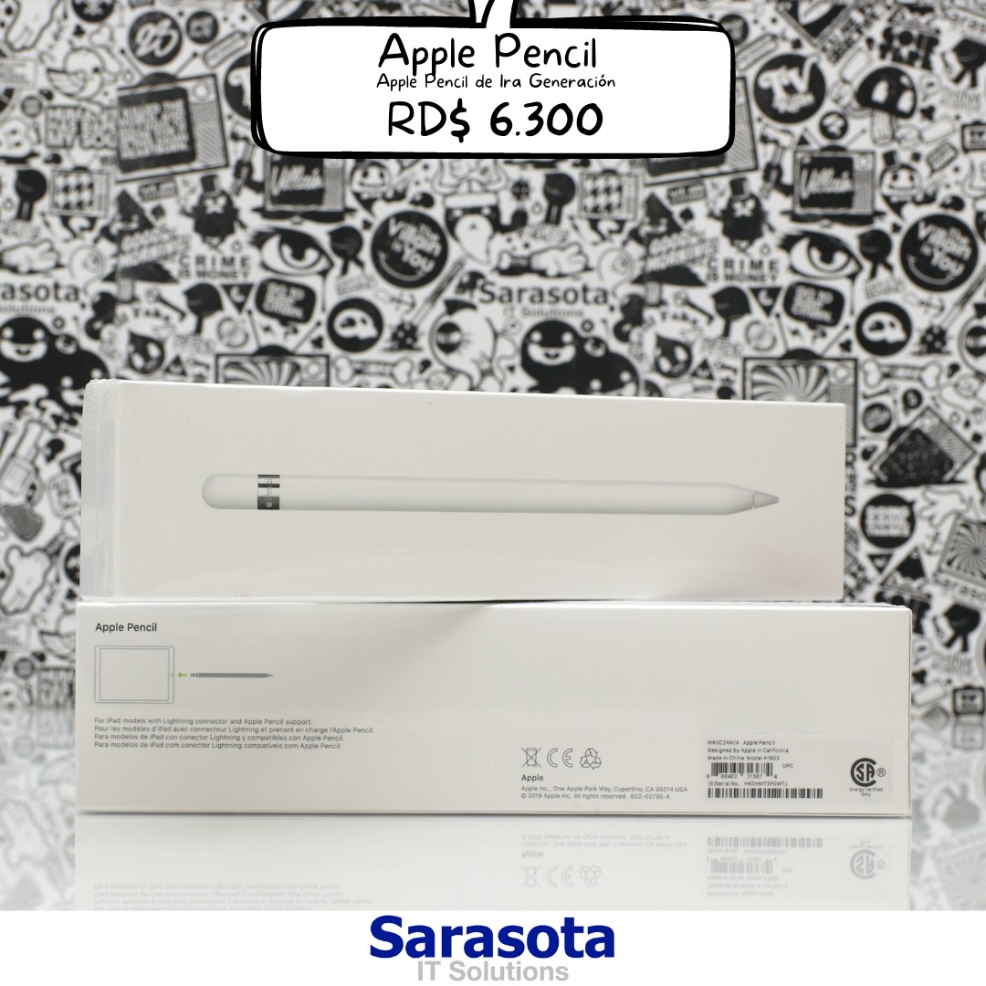 accesorios para electronica - Apple Pencil 1ra Generación (Somos Sarasota)