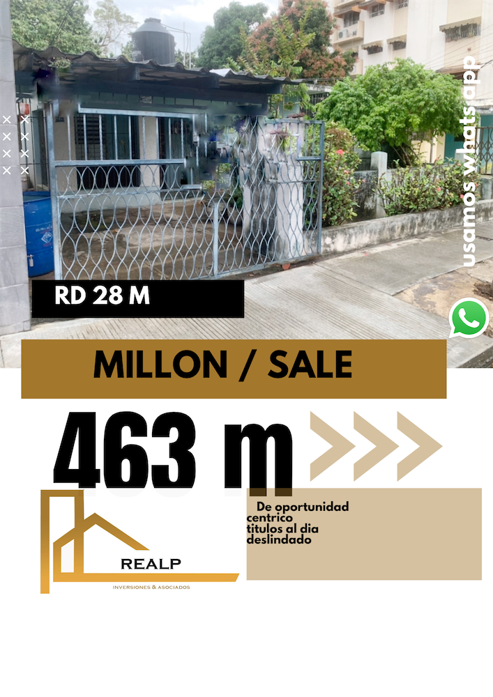 casas - Propiedad en el millon venta 0