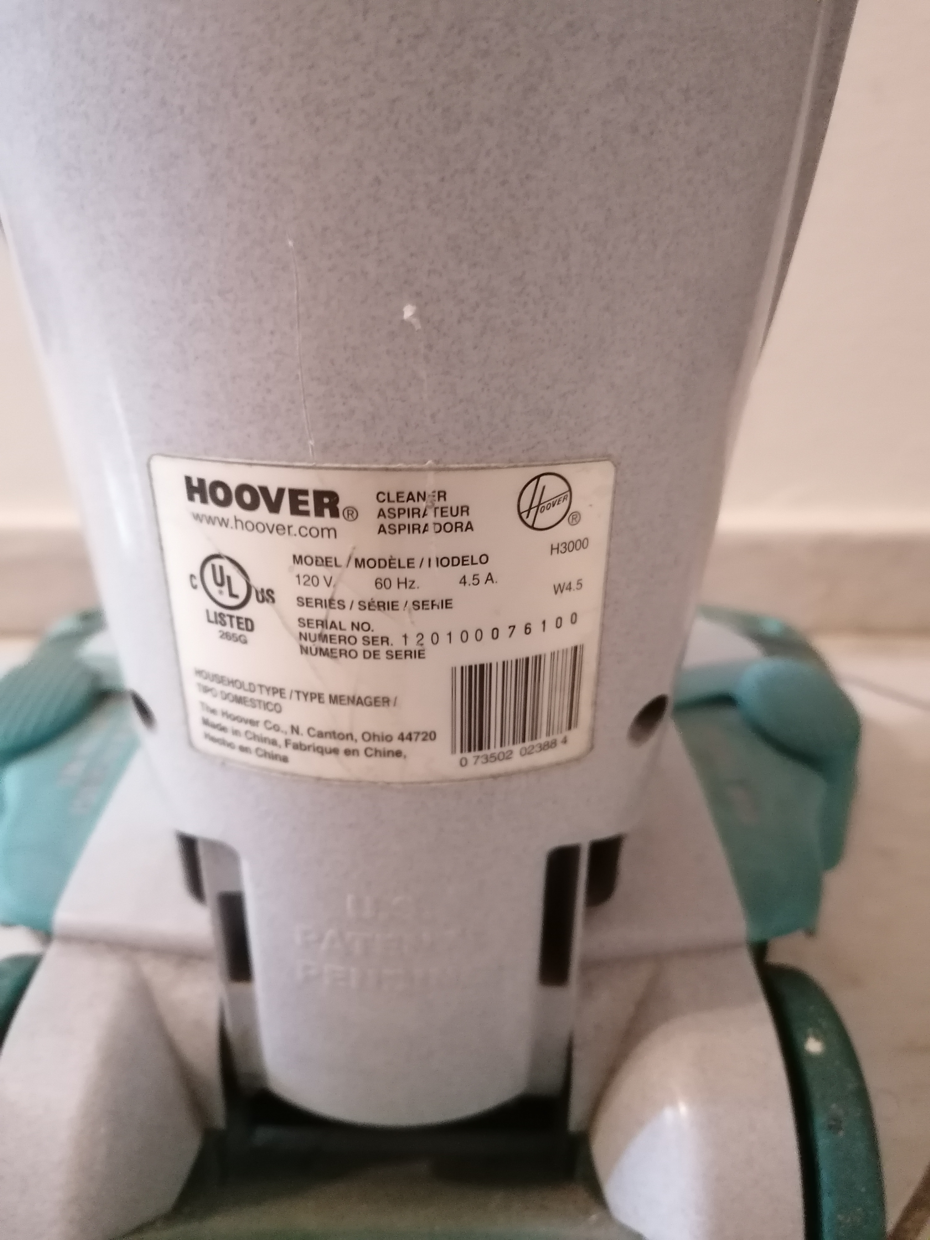 electrodomesticos - Aspiradora seco y mojado marca Hoover. 1