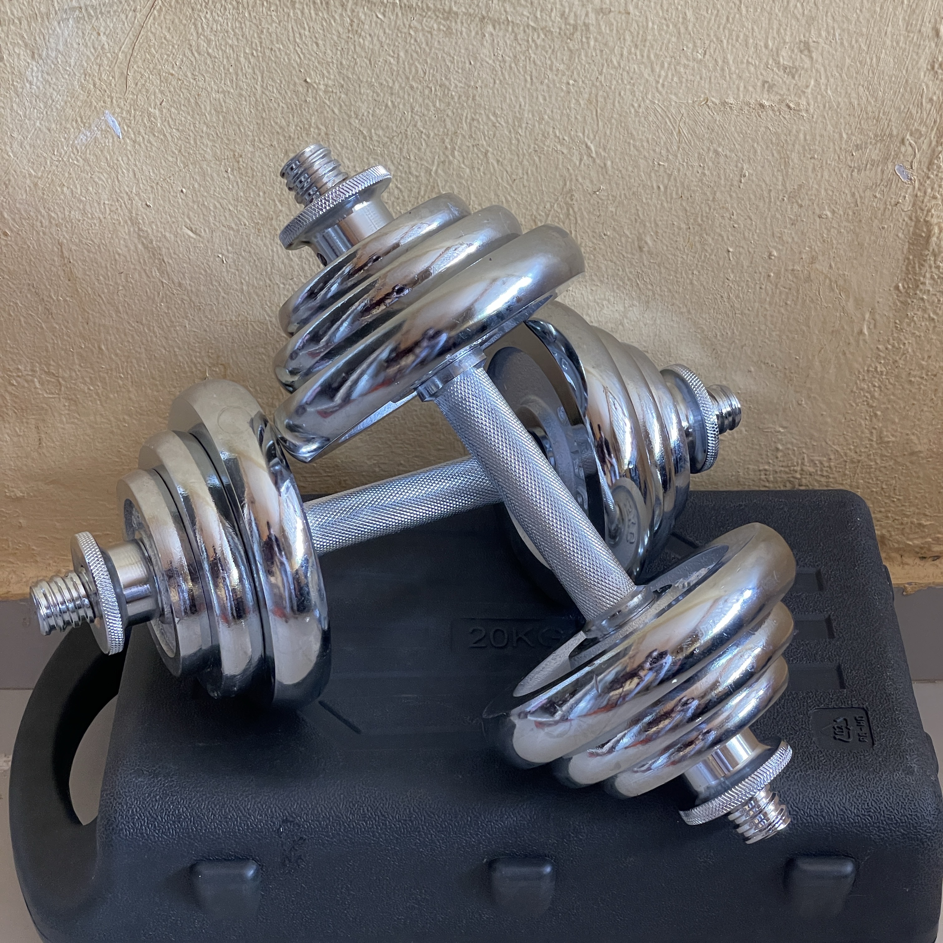 deportes - Mancuernas de 15Kg NUEVAS