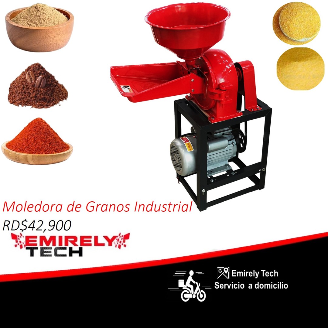 equipos profesionales - Molino moledora molinillo triturador de granos cafe harina trigo maiz industrial 0