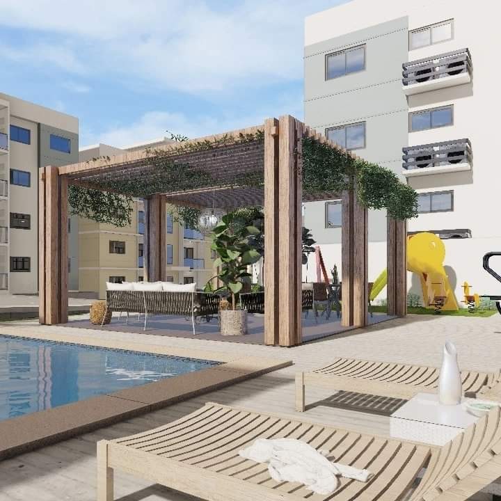 apartamentos - 🔥DIOS🔥 ¡Nuevo  proyecto Santo Domingo Oeste KM 17! 🌟 Piscina bono Vivienda  2