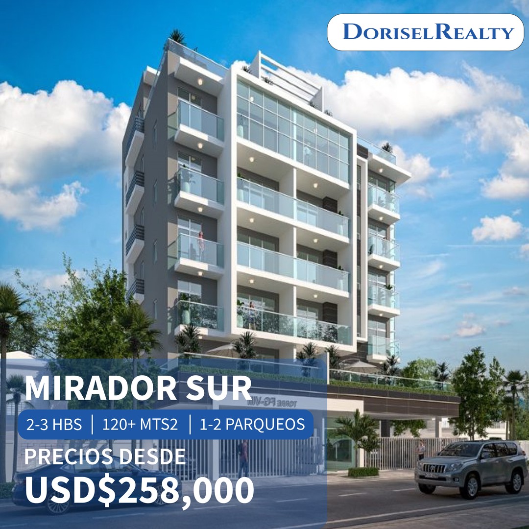 apartamentos - VENTA DE HERMOSOS APARTAMENTOS EN PROYECTO UBICADO EN MIRADOR SUR 0