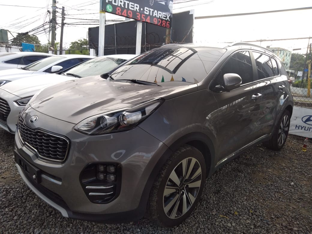 jeepetas y camionetas - KIA SPORTAGE 2018 GRIS 2