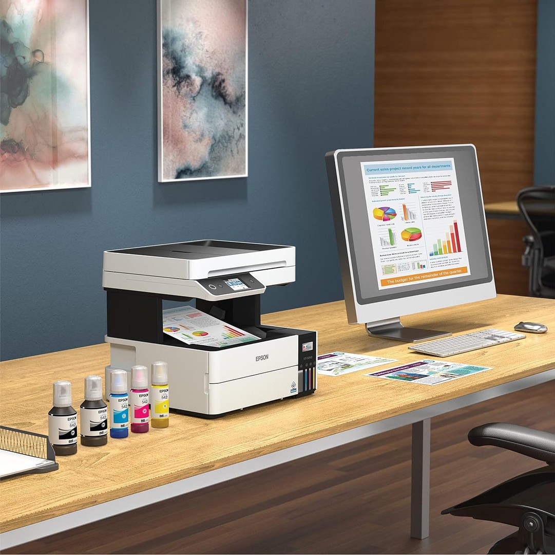impresoras y scanners - Impresora Epson EcoTank Pro ET-5150  inalámbrica a color Multifunción Supertank 2