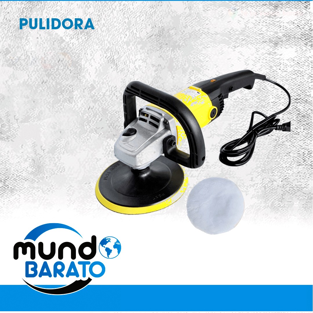 herramientas, jardines y exterior - Pulidora de carro 1200W, máquina de pulido, lijadora, brilladora pulidor Grande 0