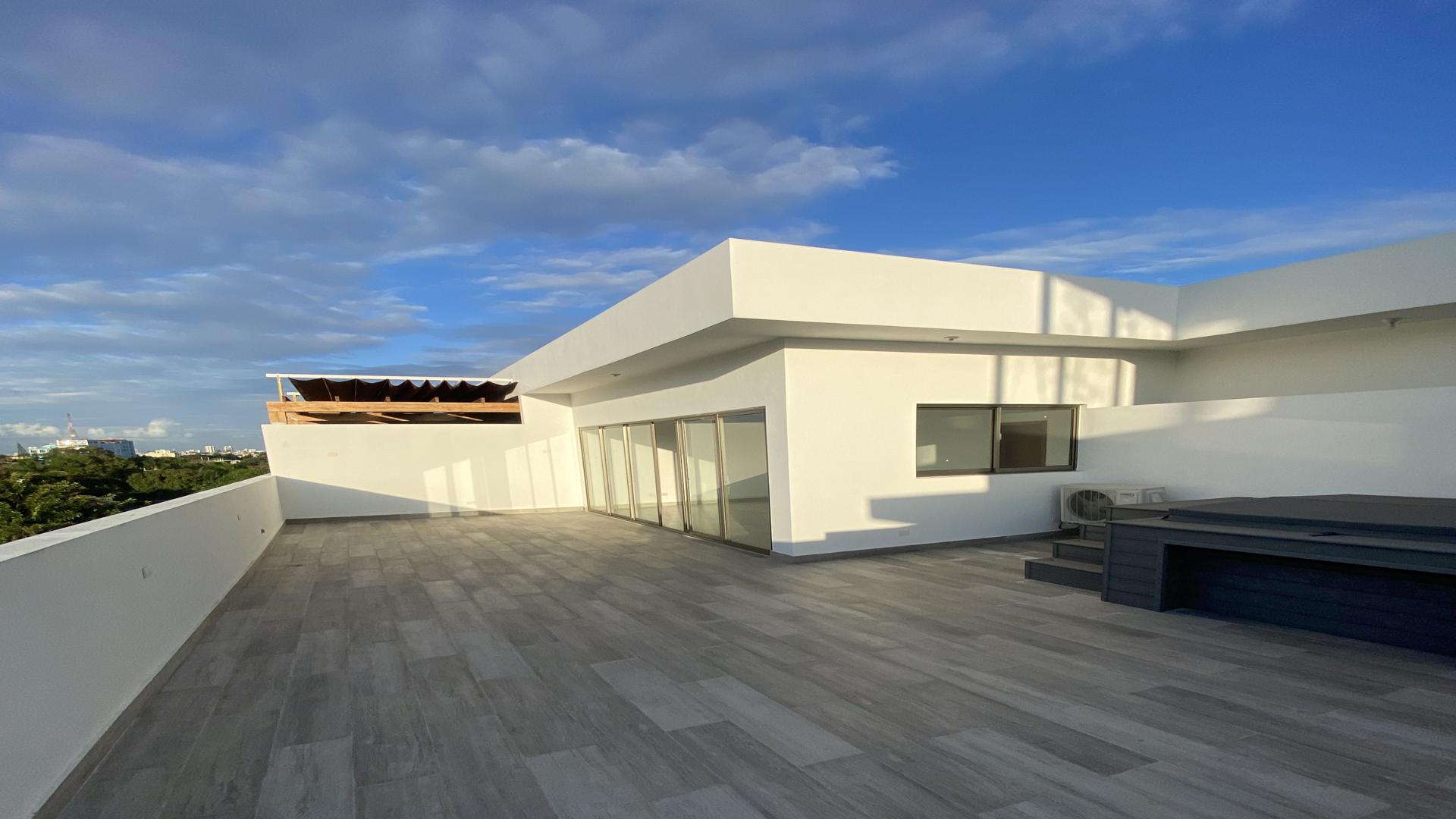 penthouses - Alquiler de Penthouse con línea blanca en Gazcue 0