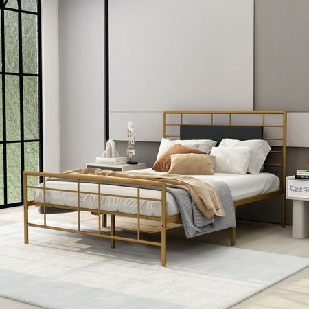 muebles y colchones - base de cama y hierro galvanizado pintura industrial