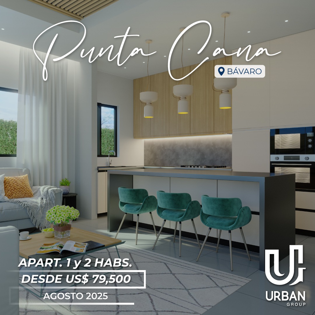 apartamentos - Apartamentos exclusivos en Punta Cana  US$79,500 2