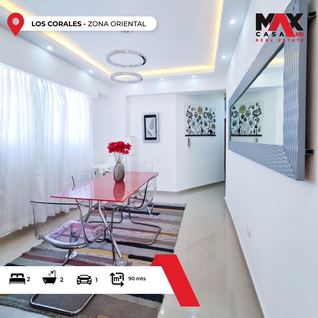 apartamentos - Apartamento en Venta ubicado los corales sur, zona oriental.