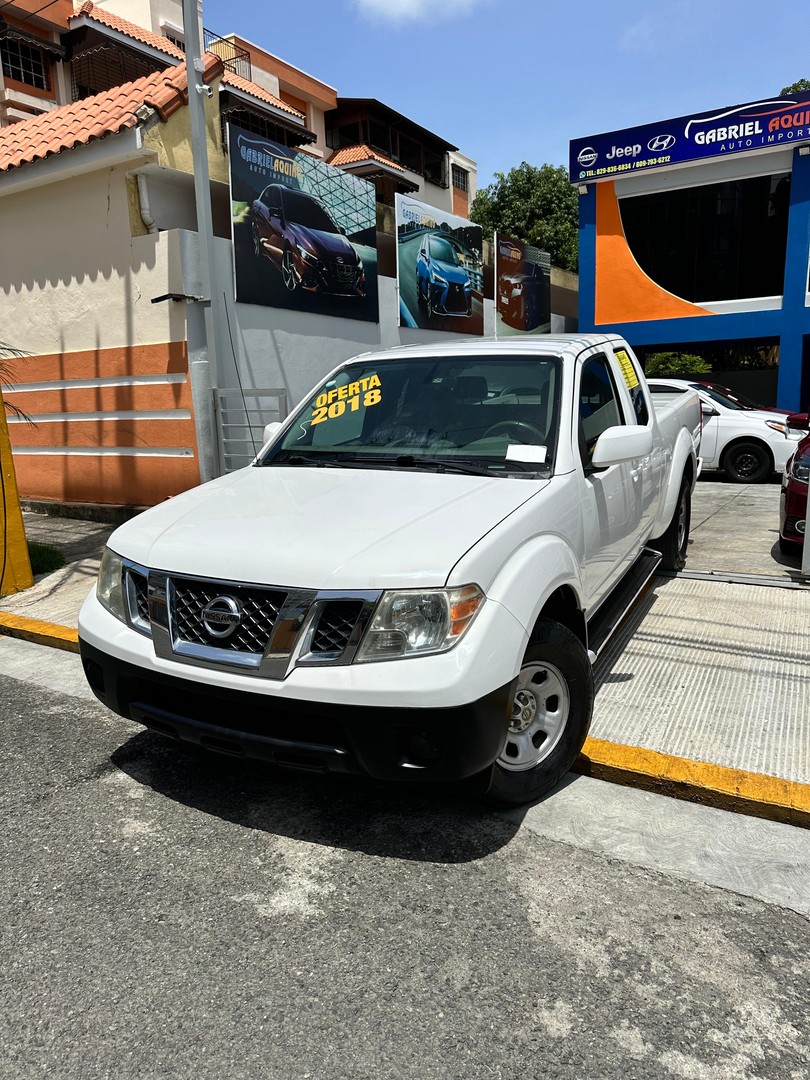 jeepetas y camionetas - Nissan Frontier 2018 s 0