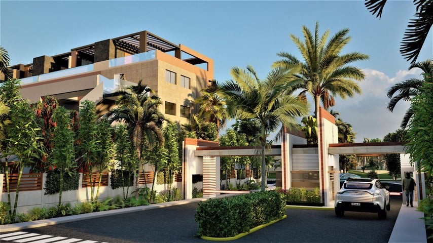 apartamentos - Proyecto en venta Punta Cana #24-1751 un dormitorio, piscina, canchas. 6