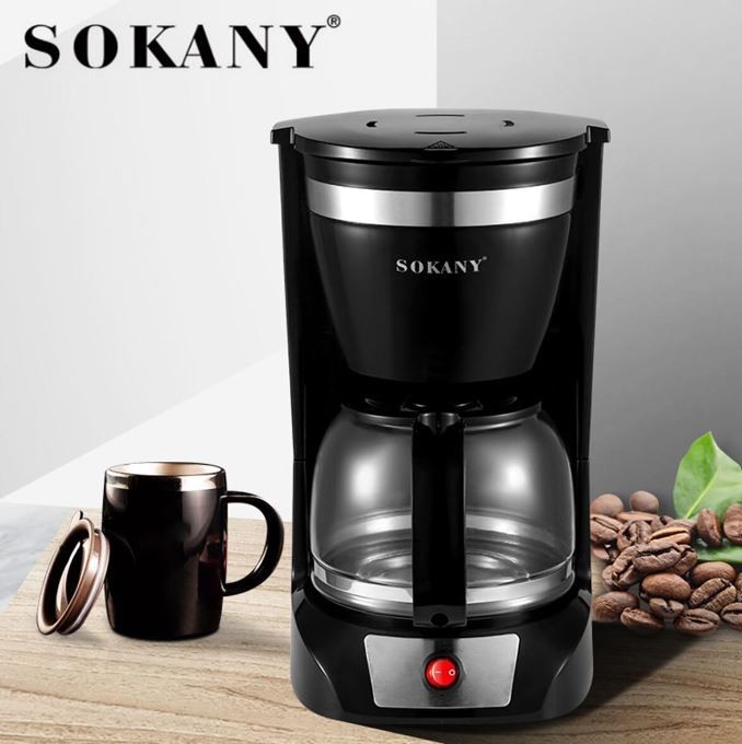 electrodomesticos - Cafetera sokany cm-108s de 12 tazas 1