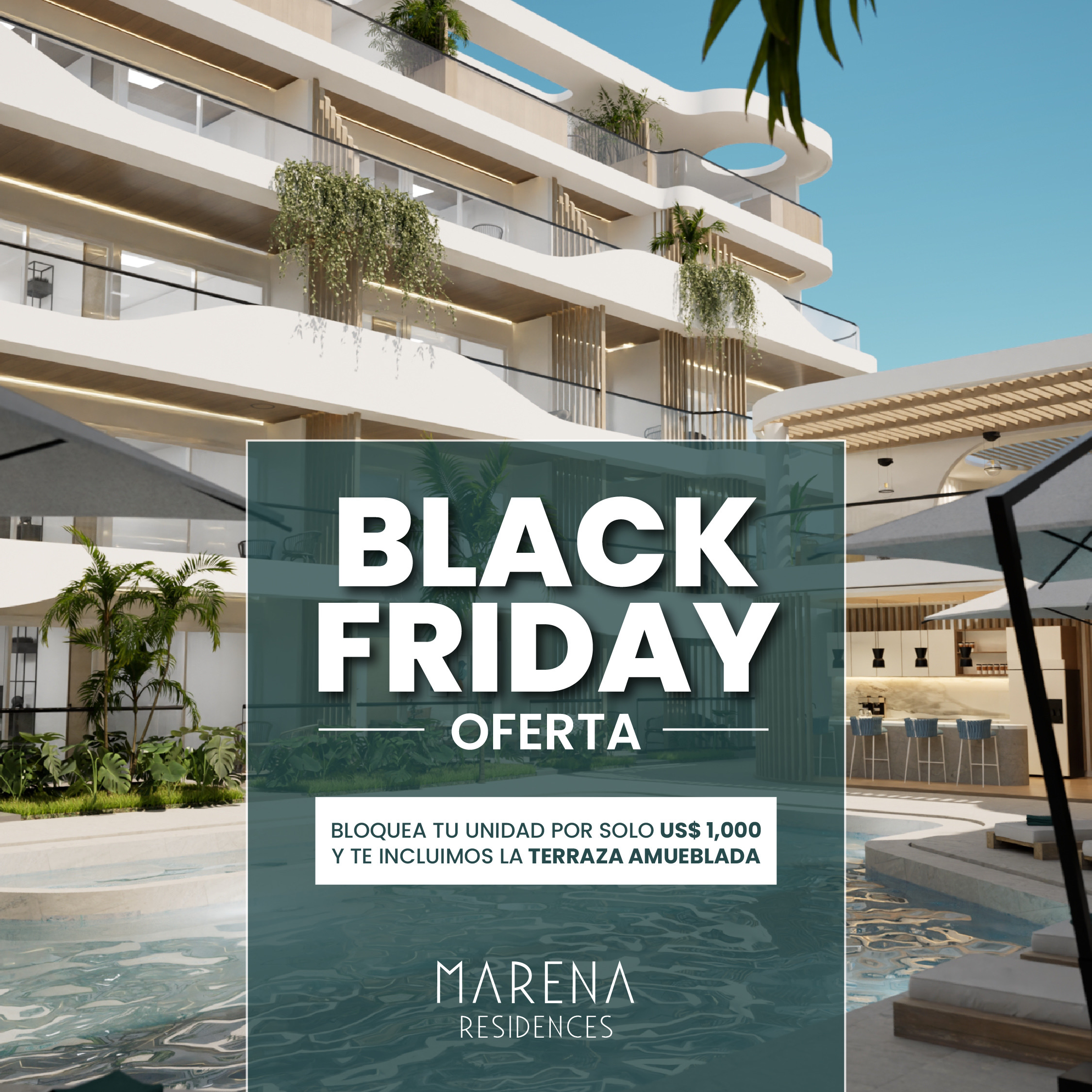 apartamentos - Marena Residences de Black Friday