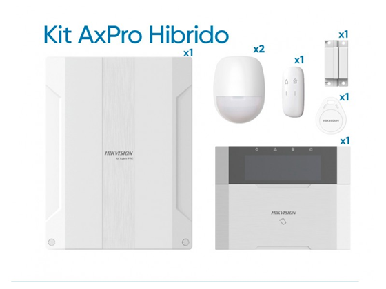 otros electronicos - ALARMA CABLEADA AX HYBRID PRO 2