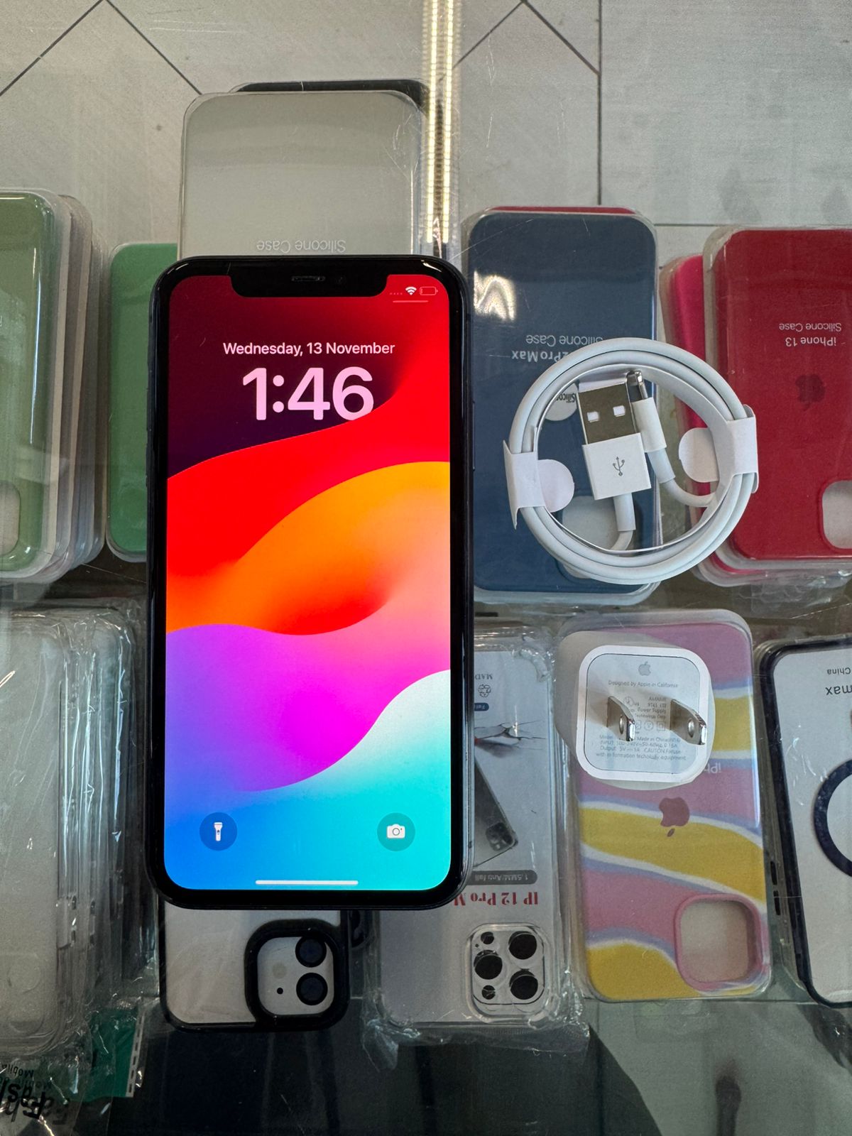 celulares y tabletas - Iphone 11 negro 128 GB Desbloqueado.