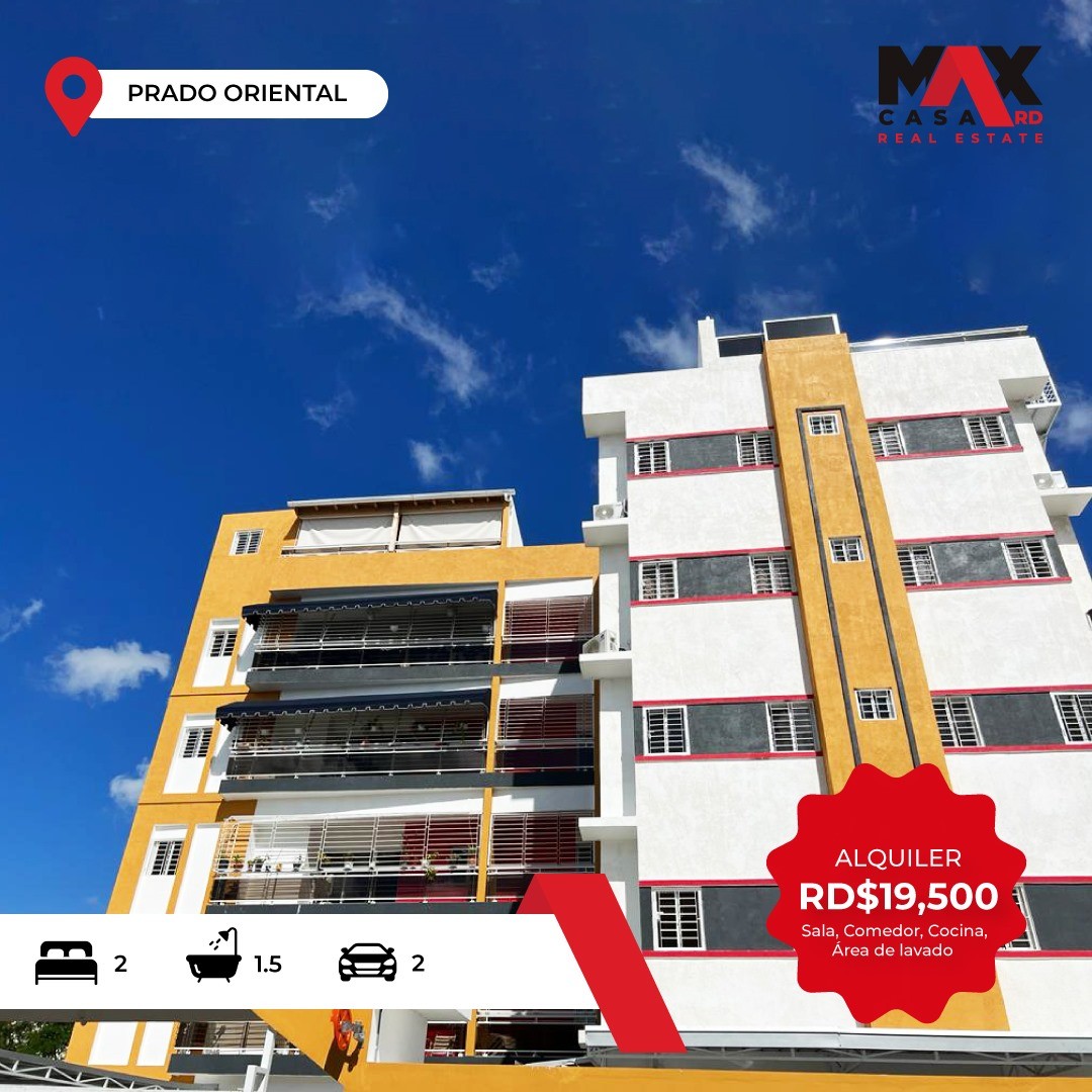 apartamentos - APARTAMENTO EN ALQUILER UBICADO EN PRADO ORIENTAL SANTO DOMINGO ESTE 0